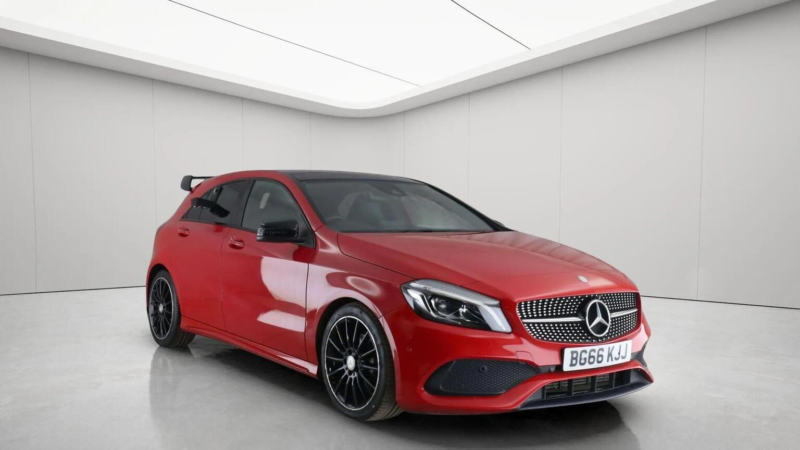 2016 Mercedes-Benz A Class 2.1 A200d Amg Line (premium Plus) 7g-Dct Euro 6 (s/s) 5dr in Red — image 1