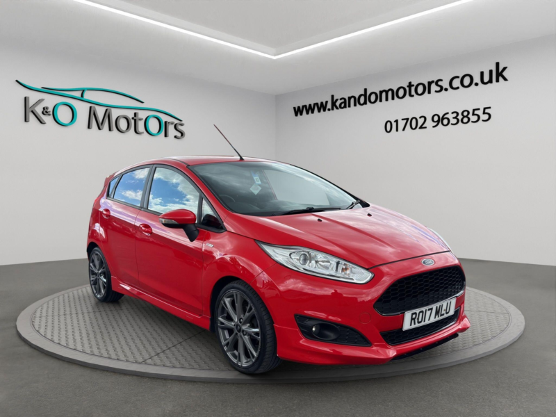 2017 Ford Fiesta 1.0t Ecoboost St-Line Euro 6 (s/s) 5dr in Red — image 1