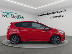 2017 Ford Fiesta 1.0t Ecoboost St-Line Euro 6 (s/s) 5dr in Red — image 3