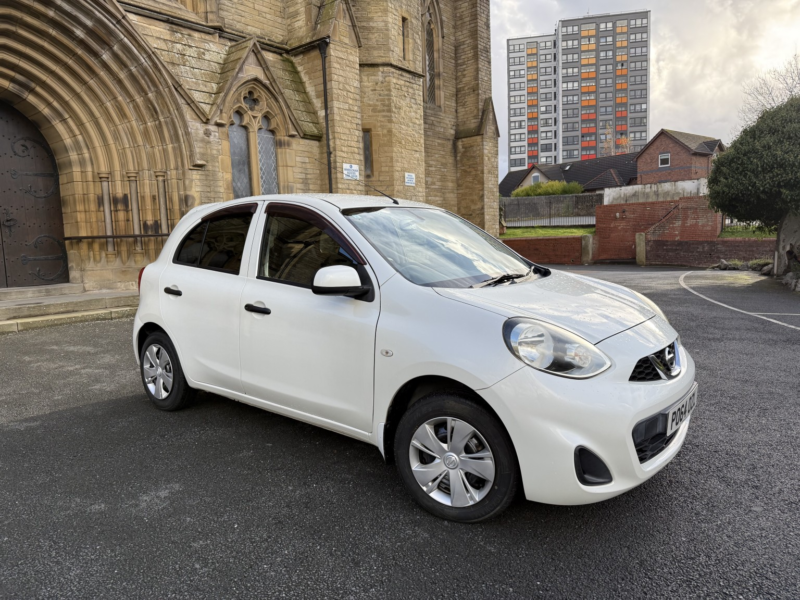 2015 Nissan Micra 1.2 Acenta in White — image 1