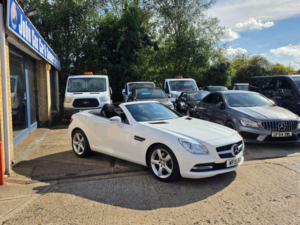2015 Mercedes-Benz Slk 2.1 Slk250 Cdi G-Tronic+ Euro 5 (s/s) 2dr in White — image 2