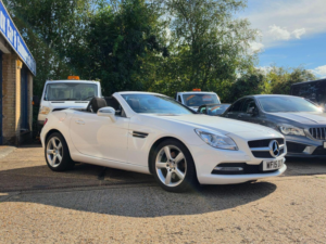 2015 Mercedes-Benz Slk 2.1 Slk250 Cdi G-Tronic+ Euro 5 (s/s) 2dr in White — image 4