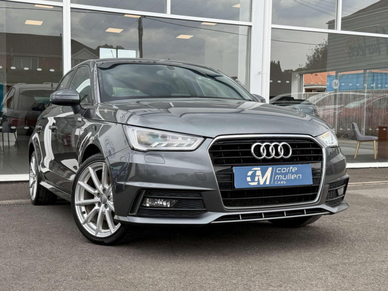 2018 Audi A1 1.4 Tfsi S Line Sportback Euro 6 (s/s) 5dr (nav) in Grey — image 1