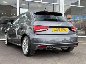 2018 Audi A1 1.4 Tfsi S Line Sportback Euro 6 (s/s) 5dr (nav) in Grey — image 2