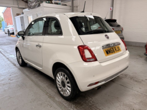 2019 Fiat 500 1.2 1.2 69hp Lounge in White — image 3