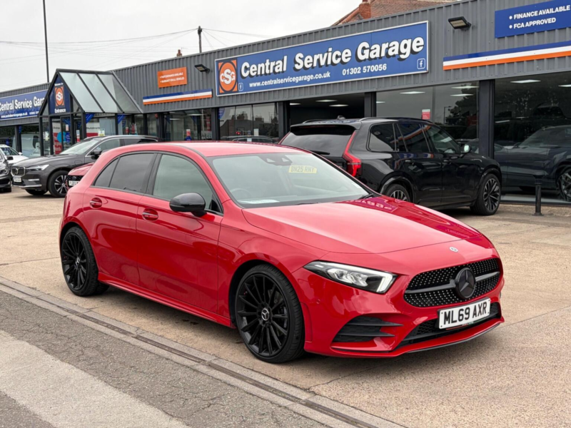 2019 Mercedes-Benz A Class 1.3 A200 Amg Line (premium) 7g-Dct Euro 6 (s/s) 5dr in Red — image 1