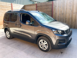 2021 Peugeot Rifter 3 SEAT Petrol Auto Wheelchair Accessible Disabled Access Vehicle Wav in Grey — image 3