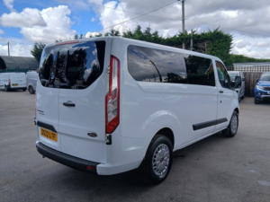 2022 Ford Transit Custom Custom 300 Crew Van Trend in White — image 6