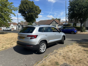 2019 Skoda Karoq 2.0 Tdi Se L in Silver — image 4