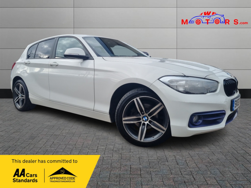 2015 BMW 1 Series 1.5 116d Sport 5-Door in White — image 1