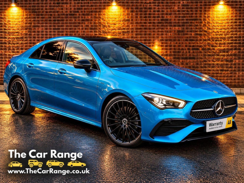 2023 Mercedes-Benz Cla 1.3 Cla180h Mhev Amg Line (premium Plus) Coupe 7g-Dct Euro 6 (s/s) 4dr in Blue — image 1