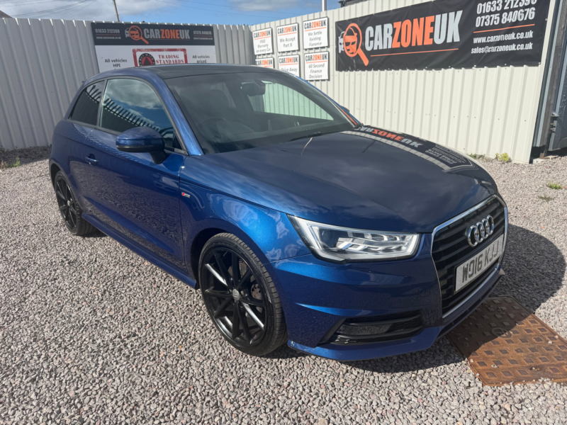 2016 Audi A1 1.6 Tdi S Line Hatchback 3dr Diesel S Tronic Euro 6 (s/s) (116 Ps) in Blue — image 1