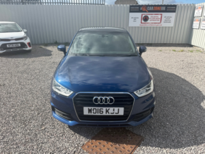 2016 Audi A1 1.6 Tdi S Line Hatchback 3dr Diesel S Tronic Euro 6 (s/s) (116 Ps) in Blue — image 3