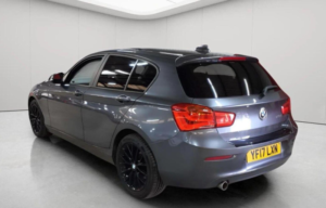 2017 BMW 1 Series 2.0 118d Se Auto Euro 6 (s/s) 5dr in Grey — image 3