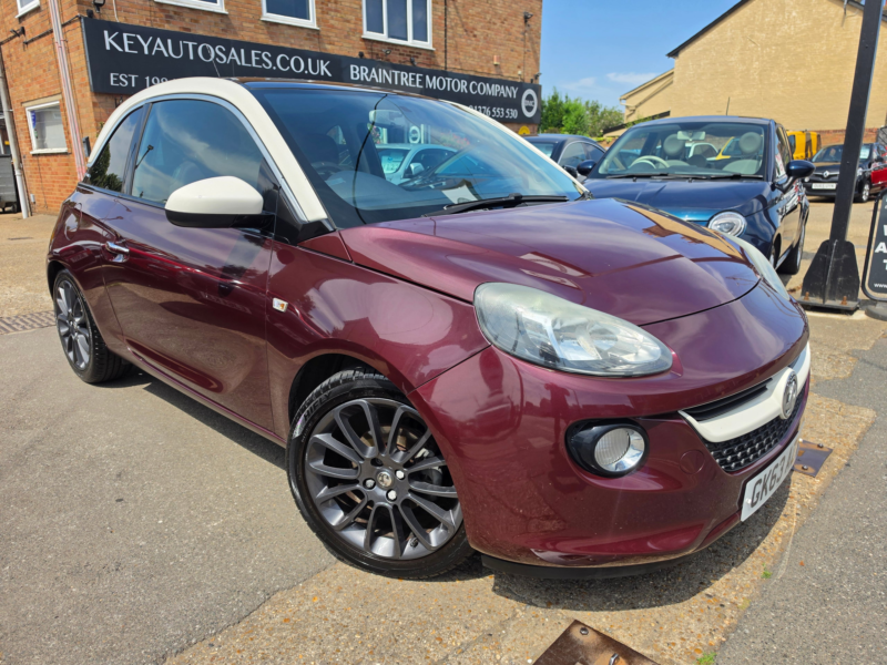 2013 Vauxhall Adam 1.4 16v Glam Hatchback 3dr Petrol Manual Euro 5 (87 Ps) in Red — image 1