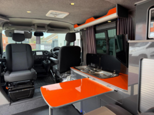 2016 Vauxhall Movano Camper Van 2 Berth Pro Conversion - 19552 Miles in Black — image 6