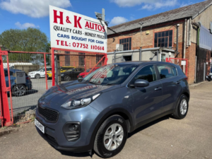 2016 Kia Sportage 1.7 Crdi 1 Euro 6 (s/s) 5dr in Blue — image 2