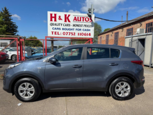 2016 Kia Sportage 1.7 Crdi 1 Euro 6 (s/s) 5dr in Blue — image 3
