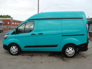 2022 Ford Transit Custom 2.0 340 Ecoblue Trend Auto L1 H2 Euro 6 (s/s) 5dr in Green — image 5