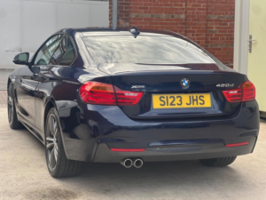 2016 BMW 4 Series 2.0 420d M Sport Auto Xdrive Euro 6 (s/s) 2dr in Blue — image 4