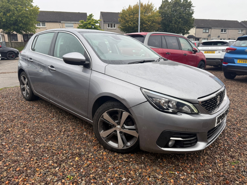 2019 Peugeot 308 1.2 Puretech Gpf Allure Hatchback 5dr Petrol Manual Euro 6 (s/s) (130 Ps) in Grey — image 1