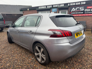 2019 Peugeot 308 1.2 Puretech Gpf Allure Hatchback 5dr Petrol Manual Euro 6 (s/s) (130 Ps) in Grey — image 3