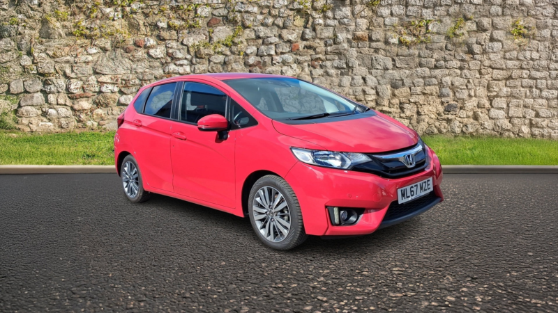 2017 Honda Jazz 1.3 I-Vtec Ex Hatchback 5dr Petrol Manual Euro 6 (s/s) (102 Ps) in Red — image 1