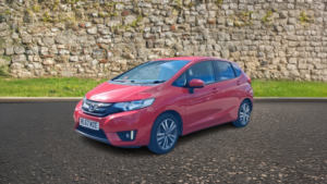 2017 Honda Jazz 1.3 I-Vtec Ex Hatchback 5dr Petrol Manual Euro 6 (s/s) (102 Ps) in Red — image 3