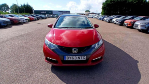 2013 Honda Civic 1.8 I-Vtec Ex Gt Euro 5 (s/s) 5dr in Red — image 2