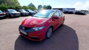 2013 Honda Civic 1.8 I-Vtec Ex Gt Euro 5 (s/s) 5dr in Red — image 3