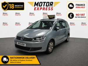 2015 Volkswagen Sharan 2.0 Tdi Bluemotion Tech Se in Grey — image 3