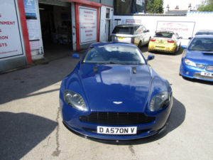 2008 Aston Martin Vantage V8 in Blue — image 2
