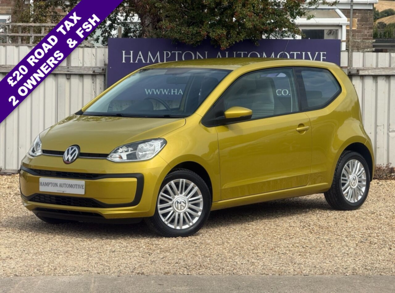 2016 Volkswagen Up! 1.0 Move Up! Hatchback 3dr Petrol Manual Euro 6 (60 Ps) in Yellow — image 1