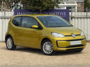 2016 Volkswagen Up! 1.0 Move Up! Hatchback 3dr Petrol Manual Euro 6 (60 Ps) in Yellow — image 3