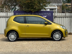 2016 Volkswagen Up! 1.0 Move Up! Hatchback 3dr Petrol Manual Euro 6 (60 Ps) in Yellow — image 4