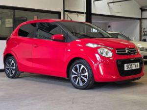 2015 Citroen C1 1.2 Puretech Flair Euro 6 5dr in Red — image 3