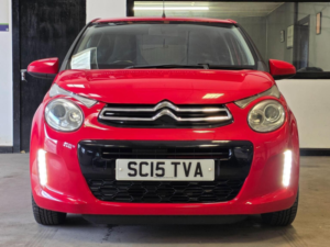 2015 Citroen C1 1.2 Puretech Flair Euro 6 5dr in Red — image 4