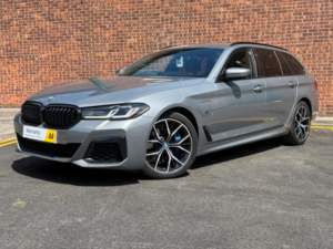2022 BMW 5 Series 2.0 530e 12kwh M Sport Touring Steptronic Xdrive Euro 6 (s/s) 5dr in Grey — image 5