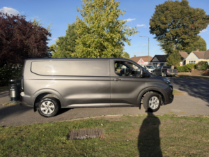 2024 Ford Transit Custom 2.0 Transit Custom V710 Limited Van 320 L2 2.0l Ecoblue 136ps Fwd 8 Speed Automatic in Grey — image 3