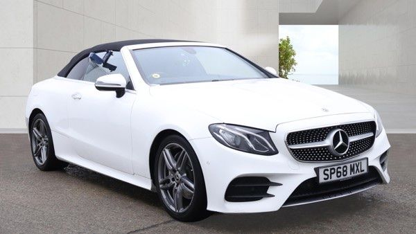 2018 Mercedes-Benz E Class 2.0 E220d Amg Line (premium) Cabriolet 2dr Diesel G-Tronic+ Euro 6 (s/s) (194 Ps) in White — image 1