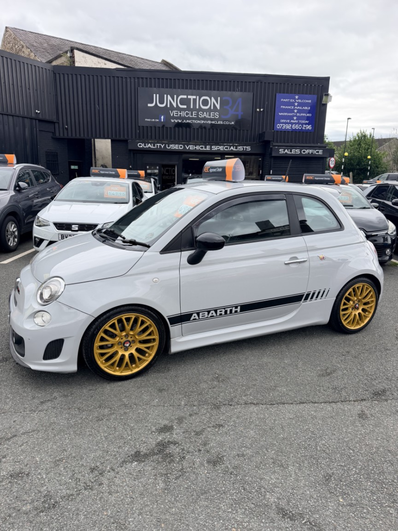 2015 Abarth 595 1.4 Abarth 500 1.4 Tjet 135 Hp in Grey — image 1
