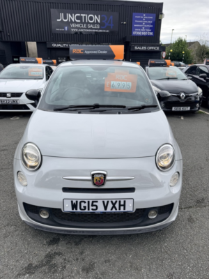 2015 Abarth 595 1.4 Abarth 500 1.4 Tjet 135 Hp in Grey — image 2