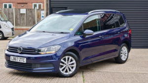 2018 Volkswagen Touran 1.6 Tdi Se Family DSG Euro 6 (s/s) 5dr in Blue — image 2