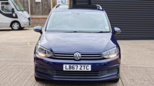 2018 Volkswagen Touran 1.6 Tdi Se Family DSG Euro 6 (s/s) 5dr in Blue — image 3