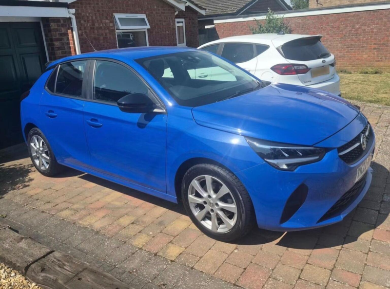2022 Vauxhall Corsa 1.2 Turbo Se Edition Auto Euro 6 (s/s) 5dr in Blue — image 1