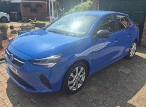 2022 Vauxhall Corsa 1.2 Turbo Se Edition Auto Euro 6 (s/s) 5dr in Blue — image 2