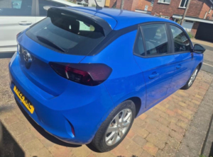2022 Vauxhall Corsa 1.2 Turbo Se Edition Auto Euro 6 (s/s) 5dr in Blue — image 3