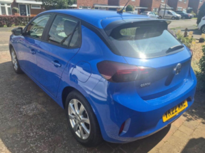 2022 Vauxhall Corsa 1.2 Turbo Se Edition Auto Euro 6 (s/s) 5dr in Blue — image 4