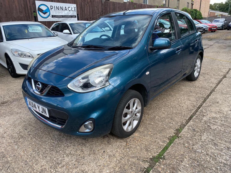 2014 Nissan Micra 1.2 Acenta Euro 5 5dr in Blue — image 1