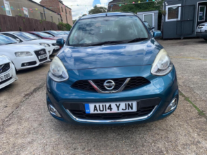 2014 Nissan Micra 1.2 Acenta Euro 5 5dr in Blue — image 2